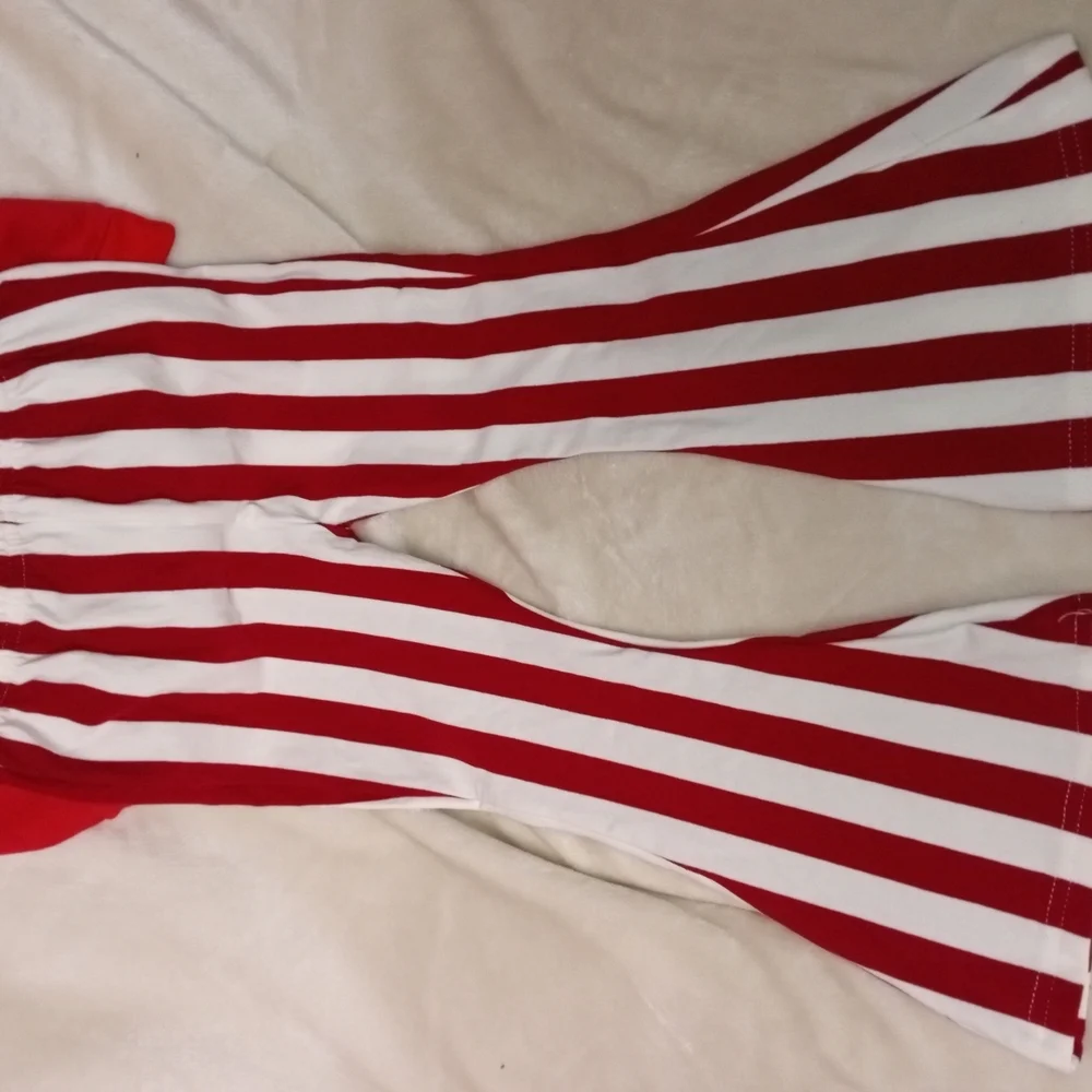 NWT Joyful Red and White Kids Matching Set